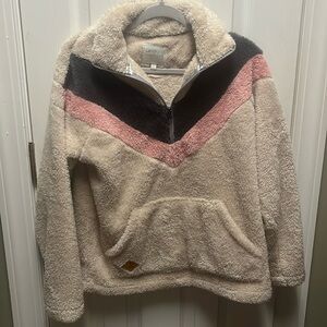 Simply Southern fuzzy pullover, size S